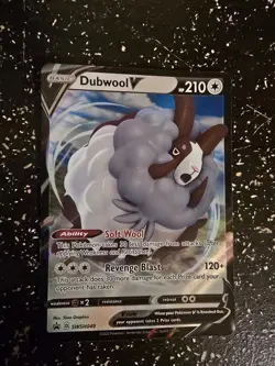 Pokemon Card Full Art Promo Dubwool V SWSH049 - Image 1