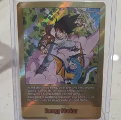 Energy Marker E-80 Gold Manga Booster 02 Dragon Ball Card English NM - Image 1