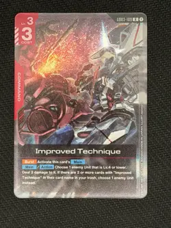 Improved Technique GD03-109 R Gundam Card Game Steel Requiem - Image 1