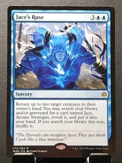 MTG 273/264 JACE'S RUSE War of The Spark Rare card⚔NM/MT - Image 1
