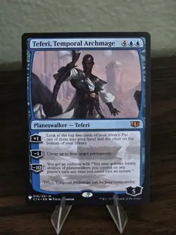 MTG Teferi, Temporal Archmage Commander 2014 Regular - Image 1