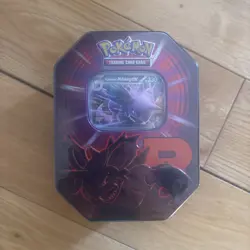 Pokemon TCG Destined Rivals Team Rocket Tin Nidoking - Brand New & Sealed - Image 1