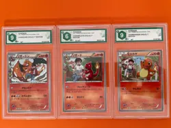 GRAAD Pokemon Japanese cp3 Charizard/Charmeleon/Charmander Pokekyun Collection - Image 1