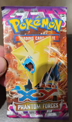 2014 POKEMON XY PHANTOM FORCES BOOSTER PACK MANECTRIC ART FACTORY SEALED - Image 3