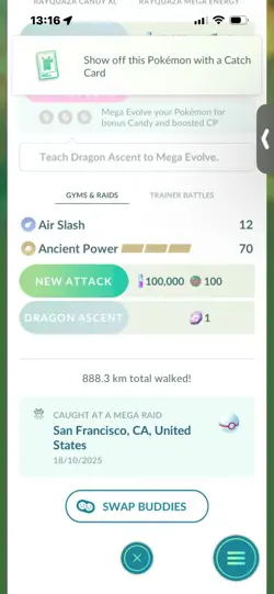 Pokemon Go Legendary Shiny Rayquaza ( High CP ) - Image 2