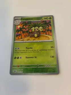 NM Exeggutor 103/165 Uncommon 151 Pokemon Reverse Holo - Image 1
