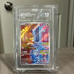 Pokemon Deerling 073/071 Japanese Cyber Judge Art Rare Holo 2024 TAG 10 - Image 1