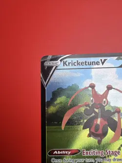 Kricketune V TG12/TG30 Holo Rare V Silver Tempest Trainer Gallery Pokemon NM - Image 3
