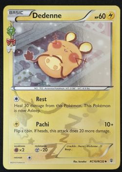 Dedenne RC10/RC32 Pokemon Generations: Radiant Collection LP - Image 1