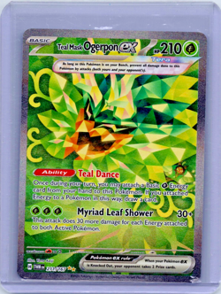 Pokemon Teal Mask Ogerpon ex SIR 211/167 Twilight Masquerade - Image 1
