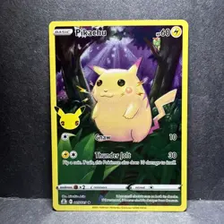 Pikachu 005/025 Holo Rare Celebrations Pokemon Near Mint - Image 1