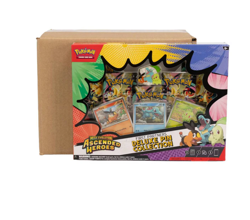 Pokemon Ascended Heroes First Partners ME2.5 Deluxe Pin Collection Case of 6 - Image 1