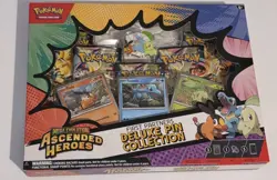 Pokemon TCG Ascended Heroes First Partners Deluxe Pin Collection New And Sealed - Image 1
