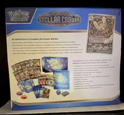 Pokemon TCG - Stellar Crown Pokemon Center Elite Trainer Box ETB Sealed - Image 2