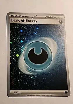 Basic Darkness Energy (Cosmos Holo) 007 Sv01: Scarlet & Violet Pokemon TCG NM - Image 2