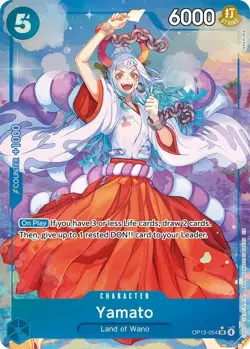 Yamato (Alternate Art) [OP13 - OP13-054] - NM [Foil] TCG One Piece - Image 1