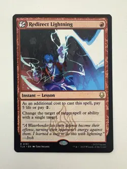 Redirect Lightning MTG Magic the Gathering Card NM Near Mint TLA - Image 1