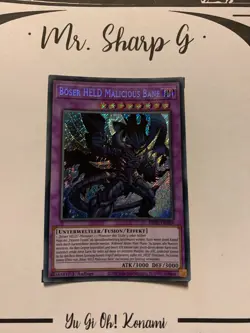 BOSER HELD MALICIOUS BANE - 1. AUFLAGE BROL-DE069 DEUTSCH Yu Gi Oh! CARD SECRET - Image 2