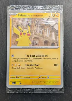 5 x Pikachu at the Museum Jumbo Cards Regular, Mint Sealed - Image 2
