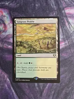 Sungrass Prairie Commander Masters Regular - Image 1