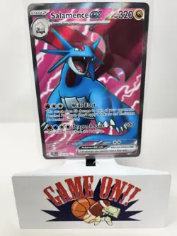 Pokemon Salamence ex 177/159 Journey Together Ultra Rare Holo sc - Image 1