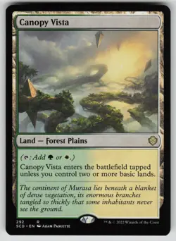 Canopy Vista Normal R Starter Commander Decks 292 NM - Image 1