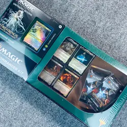 Magic The Gathering Lord of the Rings Deluxe Commander Kit Elven Council Sealed - Image 1
