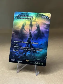 Magic The Gathering Final Fantasy Borderless Foil Benedikta Harman #0053 - Image 1