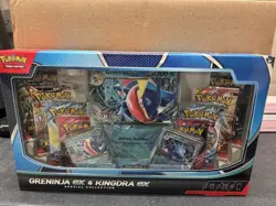 Pokemon TCG GRENINJA EX & KINGDRA EX Special Collection Box - New/Sealed - Image 1