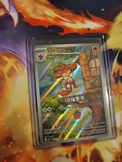 Simisear 100/86 Illustration Rare Full Art Pokemon Card - Image 2