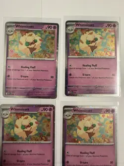 Pokemon TCG LOT OF 12 Phantasmal Flame Promo Cards Whimsicott 019 & Cottonee 018 - Image 3