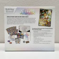 Pokemon TCG Prismatic Evolutions Elite Trainer Box ETB New Factory Sealed - Image 3