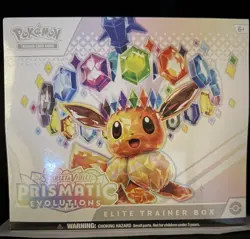 Pokemon TCG Prismatic Evolutions Elite Trainer Box ETB Factory Sealed NEW - Image 1