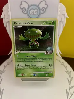 Carnivine G #DP42 Holo Diamond and Pearl Promos Pokemon LP - Image 1