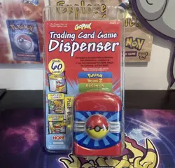 1999 Pokemon GoPak trading card game Dispenser sealed HOPE Dragonball Z Digimon - Image 1