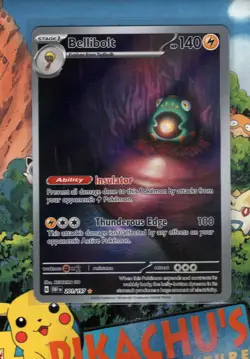Pokemon TCG Bellibolt 201/197 Obsidian Flames Illustration Rare NM/M - Image 1