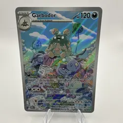 Garbodor 204/182 Sv04: Paradox Rift Holo Illustration Rare Pokemon TCG NM/M - Image 1