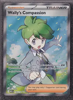 Pokemon TCG Wally's Compassion Ultra Rare Mega Evoltuion: Base Set Near Mint - Image 1