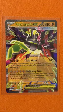 Mega Zygarde ex #047/088 Double Rare - Mint/NM - Perfect Order - Pokemon English - Image 1
