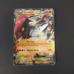 Pokemon Card TCG: Groudon EX XY42 - Black Star Promo - Image 1