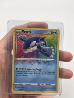 Holo Kyogre 021/072 Amazing Rare Shining Fates Pokemon TCG - Image 1
