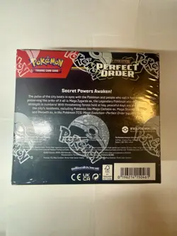 Pokemon TCG Mega Evolution Perfect Order Booster Box 36 Packs Sealed New - Image 3
