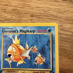 Giovanni's Magikarp - 1st Edition - 73/132 Gym Challenge - Pokemon TCG - 2000 - Image 3