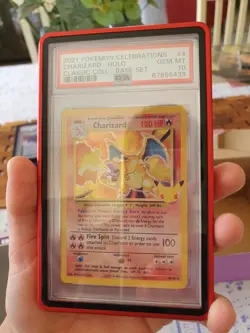 2021 Pokemon Celebrations Classic Coll. Charizard Holo #4 PSA 10 GEM MINT - Image 1