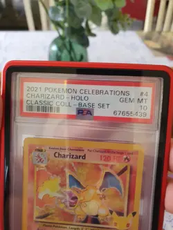 2021 Pokemon Celebrations Classic Coll. Charizard Holo #4 PSA 10 GEM MINT - Image 2