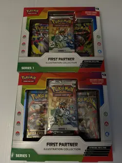 Pokemon TCG First Partner Illustration Collection Series 1 Box New Sealed Lot 2 - Image 1