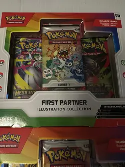 Pokemon TCG First Partner Illustration Collection Series 1 Box New Sealed Lot 2 - Image 3