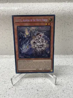 Yugioh! Elzette, Azamina of the White Forest - SUDA-EN008 - Secret Rare - 1st Ed - Image 1