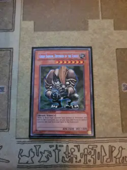 YUGIOH GREEN BABOON DEFENDER OF THE FOREST RP02-EN099 SECRET LIMITED ED NM 1996 - Image 1