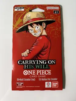 One piece Booster Pack OP 13 Carrying On His Will NEW SEALED - Image 1